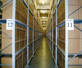 magazzino archiviazione